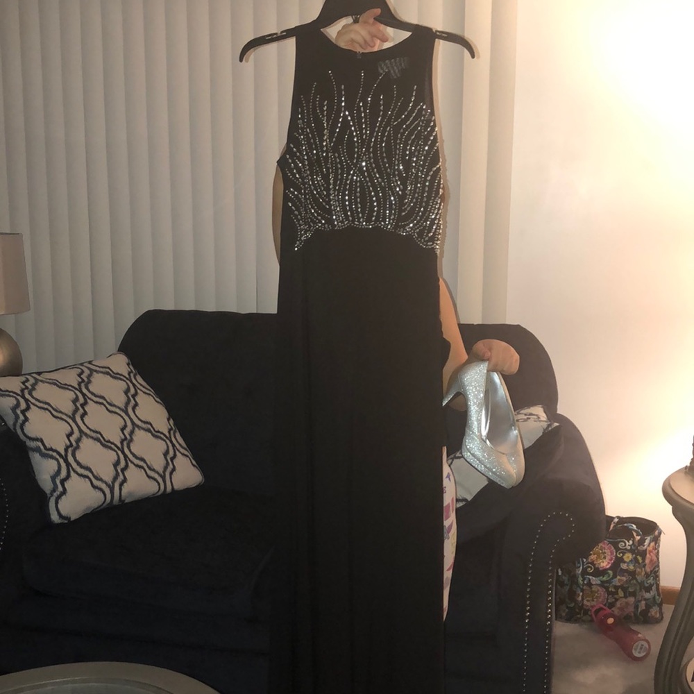 Prom Dress and Heels